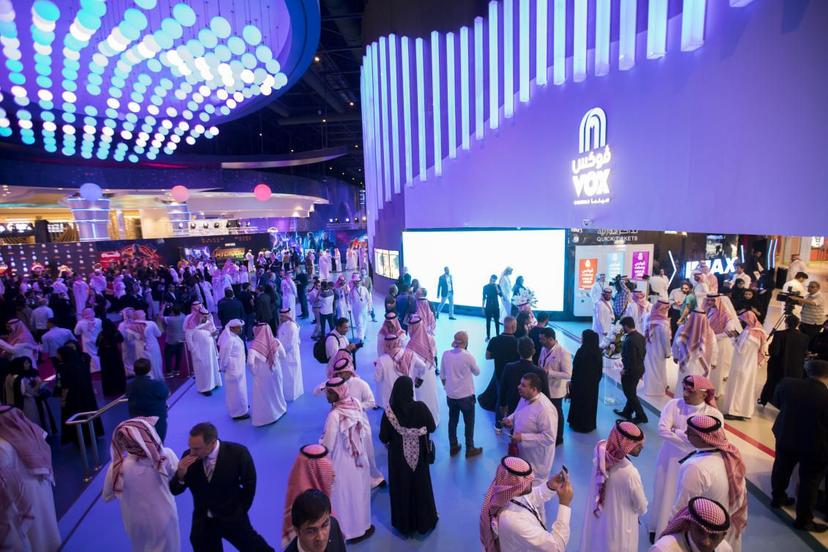 A picture from one of the events showcasing illustrating the positive image of the saudi entertainment sector